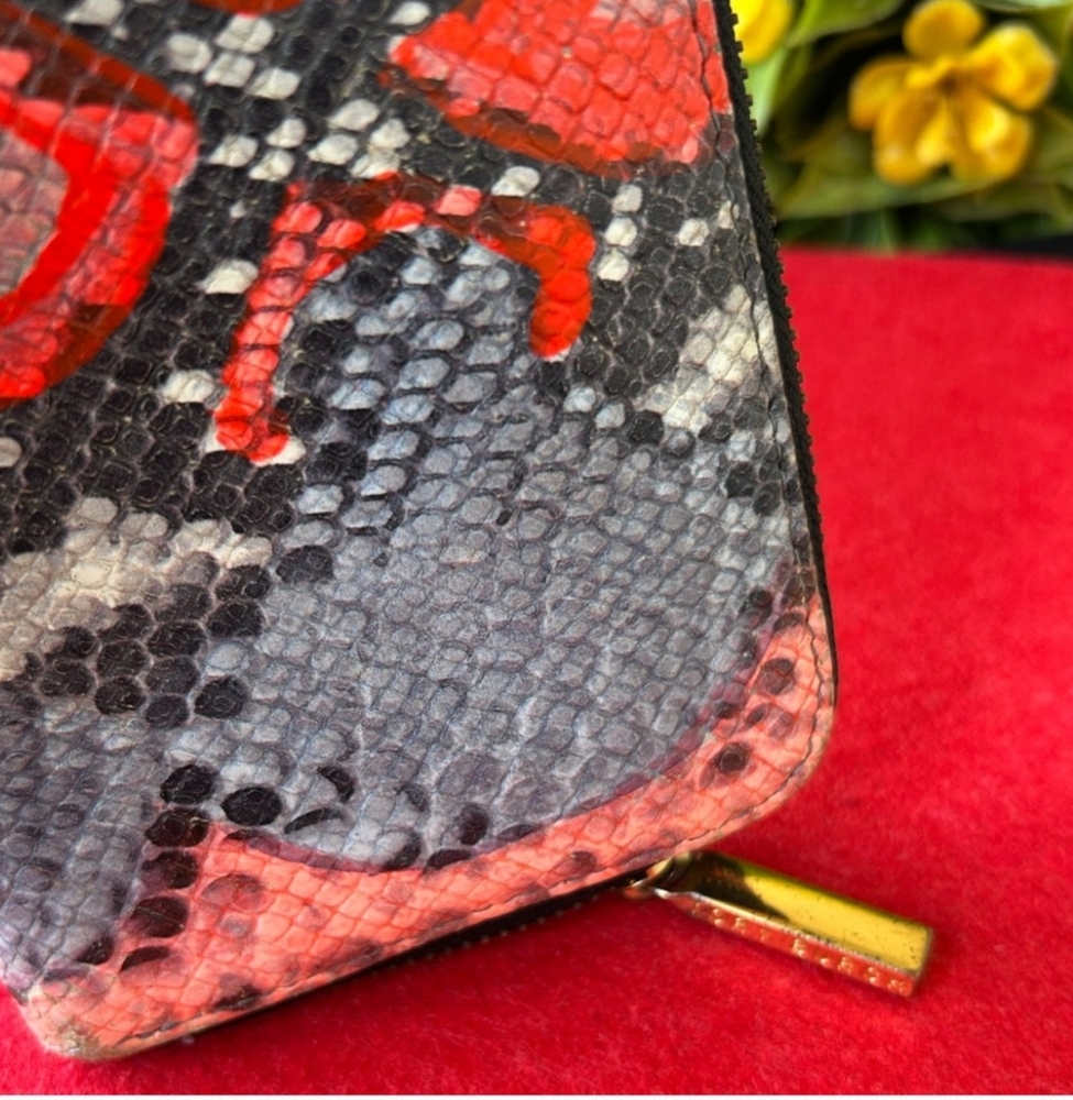 TORY BURCH snake Print Wallet - Picture 5 of 6